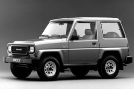 Al momento stai visualizzando Rottamazione Auto DAIHATSU Rocky Hardtop SUV Benzina · Diesel dal 1988 – 1994
