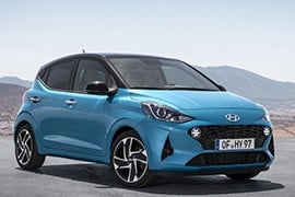 Al momento stai visualizzando Rottamazione Auto HYUNDAI i10 SPORTIVA Benzina · Diesel · Gas natuale dal 2019 – IN PRUDUZIONE