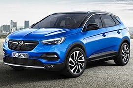 Al momento stai visualizzando Rottamazione Auto OPEL Grandland X SUV Benzina · Diesel · Ibrida dal 2017 – IN PRUDUZIONE
