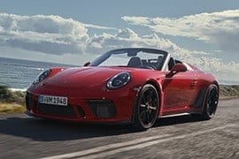 Al momento stai visualizzando Rottamazione Auto PORSCHE Speedster DECAPPOTTABILE Benzina dal 2019 – IN PRUDUZIONE