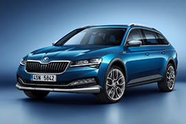 Al momento stai visualizzando Rottamazione Auto SKODA Superb Combi / Scout STATION WAGON Benzina · Diesel · Ibrida dal 2019 – IN PRUDUZIONE