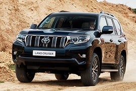 Al momento stai visualizzando Rottamazione Auto TOYOTA Land Cruiser / Prado SUV Diesel · Benzina dal 2017 – IN PRUDUZIONE