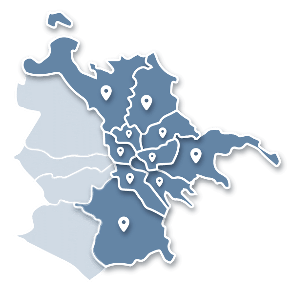 Cartina Roma Zone Carroattrezzi